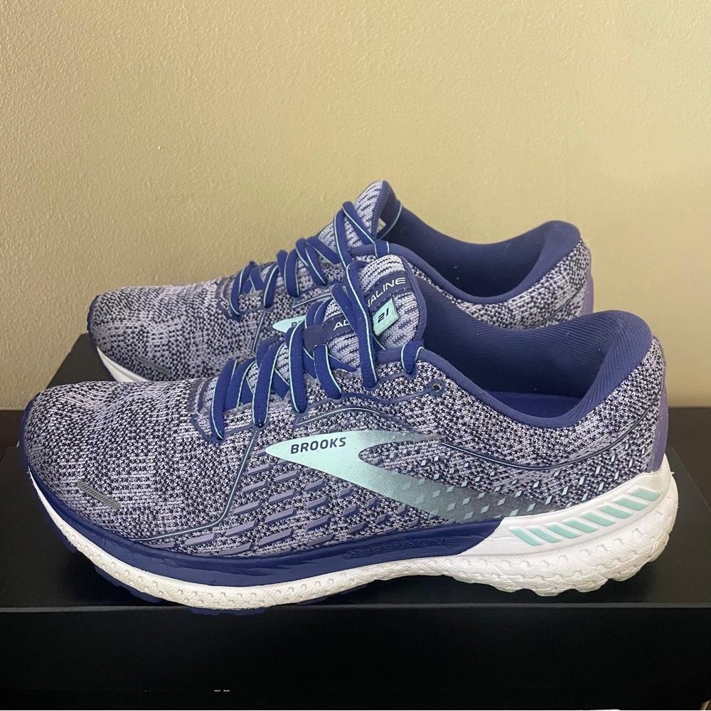 Brooks Adrenaline GTS 21 Women's Blue Running Shoes